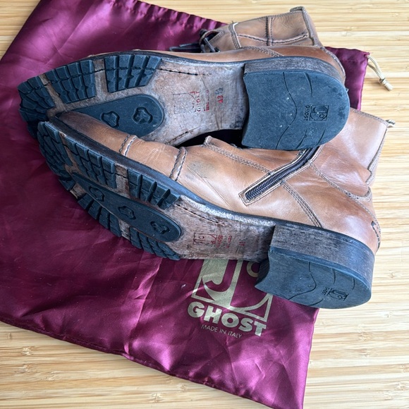 Jo Ghost men's Italian leather boots size EU 43.5 / US men's 10.5 - Picture 10 of 10